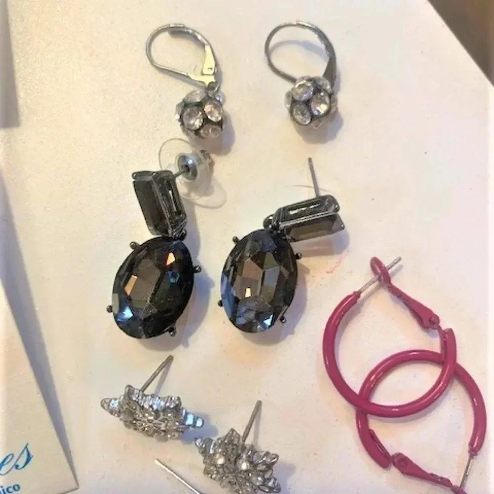 Set 20‎ pieces fun variety earrings